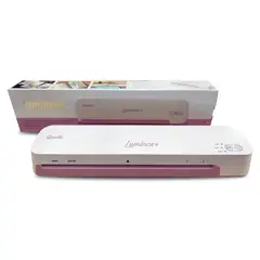 LIDEART - Laminadora térmica Luminos Plus Quelli Rosa A3 + Kit de Inicio