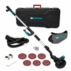 SAIYAN - Lijadora Telescópica de Pared y Techo 1400W + Maleta F7238B