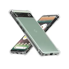 GENERICO - Funda Protector Case GOOGLE PIXEL 6A - TRANSPARENTE ANTI IMPACTO