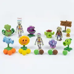 TOYS MASTER - Set de Figuras Coleccionables Plantas VS Zombies
