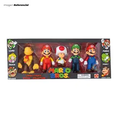 GENERICO - Sets de Figuras de Acción de Mario Bros con 5 Personajes