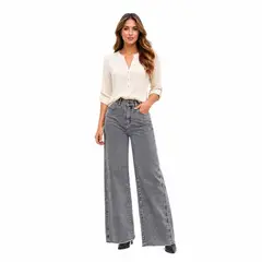 Cotton'S Jeans - JEAN WIDE LEG PARA MUJER COTTONS JEANS FLAVIA TALL