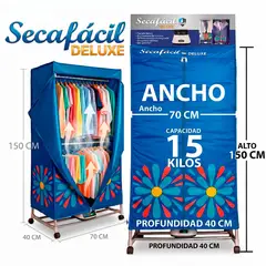 TURBO - Secador de ropa Secafácil DELUXE motor antigoteo 2026
