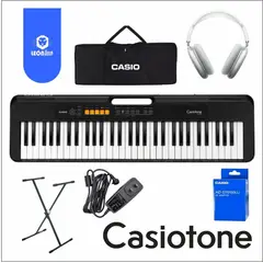 CASIO - ORGANO ELECTRONICO S100 PACK COMPLETO ADAPTADOR, FUNDA, PARANTE, AUDIFONOS
