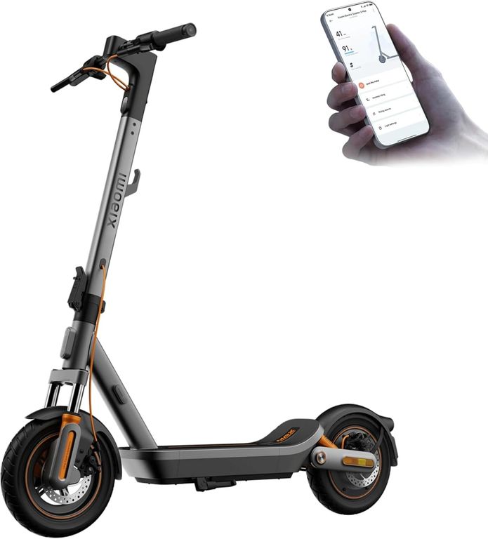 Scooter Eléctrico 6 Max 70 km 1100W Llantas 12" y Suspensión