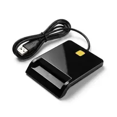 LOPEN - Mini lector Smartcard ST-LP-101 compatibilidad con tarjetas inteligentes