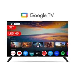MIRAY - Televisor Smart TV Google TV LED HD 32 MS32-E2000GBT
