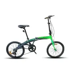 JAFI - Bicicleta Plegable Benotto Aro 20 Verde/Negro