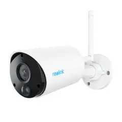 REOLINK - Cámara de Seguridad Argus Eco 3MPSuperHD Inalámbrica,Detección Inteligente y Visión Nocturna