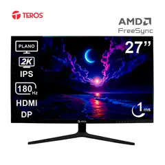 Teros - Monitor Gamer 27 Pulgadas 2K QHD 180Hz 1ms IPS TE-2769G
