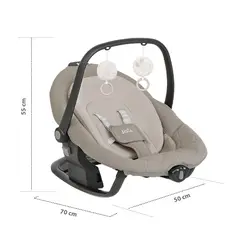 JOIE - Silla Mecedora Bebé 2 en 1 Serina Hazelnut