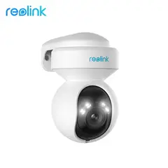 REOLINK - Cámara de Seguridad E1 Outdoor 5MP con Zoom Óptico 3X, Seguimiento y Visión Nocturna a Color