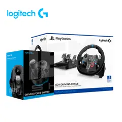 LOGITECH - Volante Para Videojuegos G Kit G29 + Palanca De Cambios Color Negro