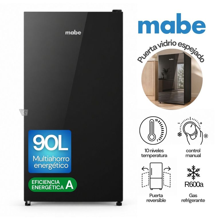 Frigobar de 90 L Negro - RMF04PV1