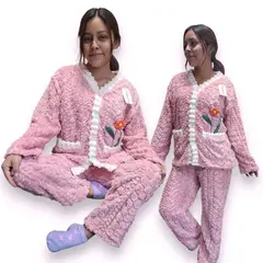 GENERICO - Conjunto de pijama pantalon y chompa