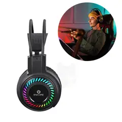 GEAR GAMER - Auricular Gamer Enkore Falcon Iluminacion Led