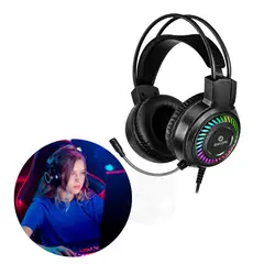 GAME GEAR - Audifonos Vincha Enkore Falcon Iluminacion Led Gamer
