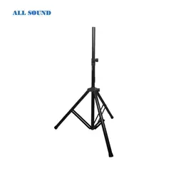 ALL SOUND - PEDESTAL DE PARLANTE SC-M57N CON DOBLE REFUERZO COLOR NEGRO -