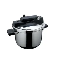 FINEZZA - Olla a Presión de Acero Inoxidable Express 6L