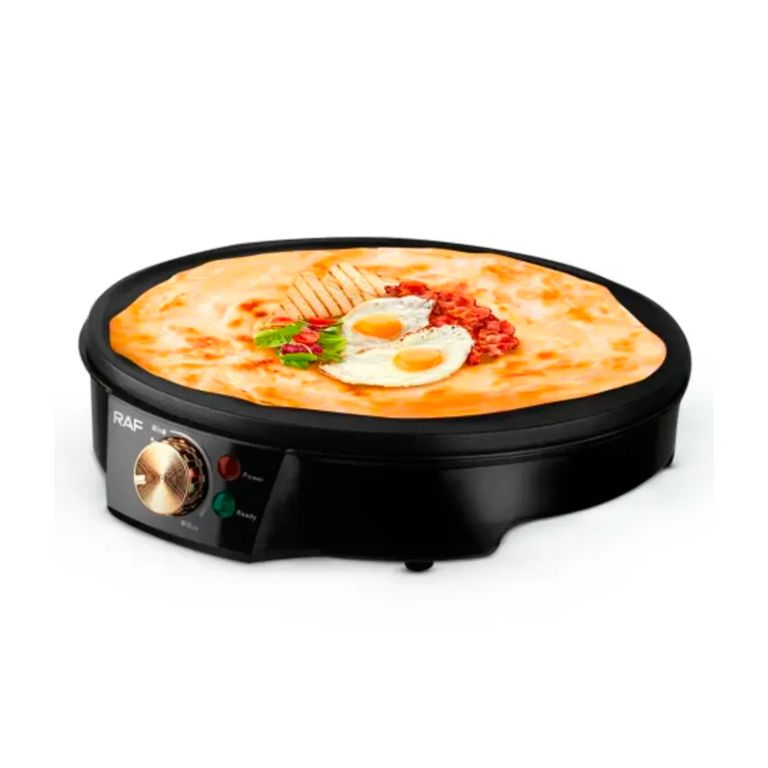 Crepera de 11 pulgadas 1200w Plancha para panqueques antiadherente