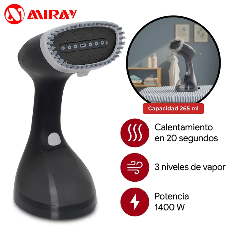 Vaporizador De Prendas Portátil VPM-12 Azul