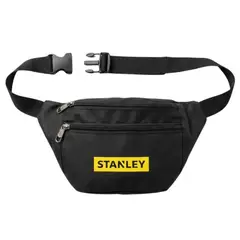 STANLEY - Canguro Negro Lona Doble Bolsillo