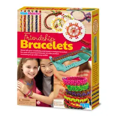 4M - Set crea pulseras trenzadas de la amistad DIY