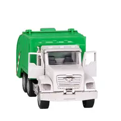 DRIVEN - Camión reciclador verde pequeño modelo nuevo