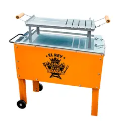 GENERICO - Caja China Acero Inoxidable 7KG + Parrilla + Funda