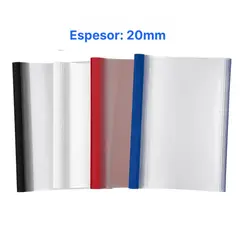 LIDEART - Pack 30 Tapas Térmicas A4 20mm Para Encuadernar Set Clásico