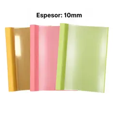 LIDEART - Pack 30 Tapas Térmicas A4 10mm Para Encuadernar Color Pastel