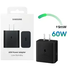 SAMSUNG - Cargador 60W Super Carga Rapida para S26 Original