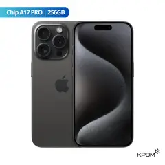 APPLE - IPhone 15 Pro Max 256GB Titanio Negro eSIM Reacondicionado Grado A