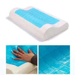 OEM - Almohada Cervical Ortopédica De Espuma Con Memoria Y Gel Fresco