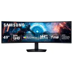 SAMSUNG - Monitor 49 Gaming Odyssey G9 4k Dqhd 144hz 1ms Curvo