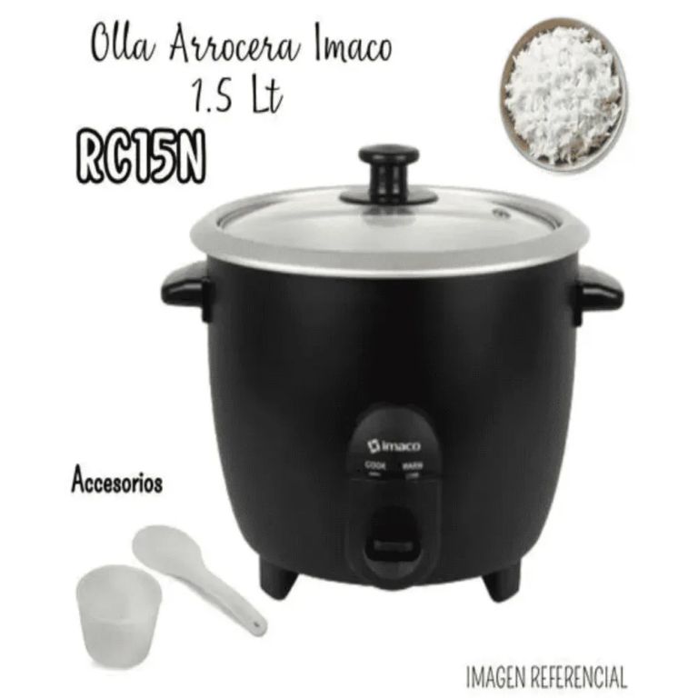 Olla Arrocera RC15N 1.5L Negro