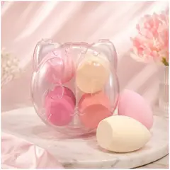 GENERICO - Set de 4 esponjas de maquillaje beautyblender
