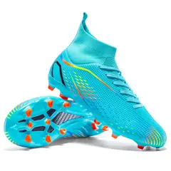 DANWEILE - Botas fútbol unisex Blanco