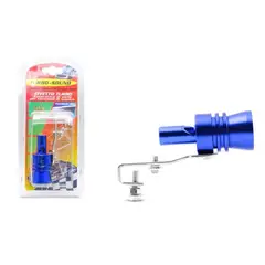 JET - Simulador Tubo De Escape XL Azul 11cm Universal