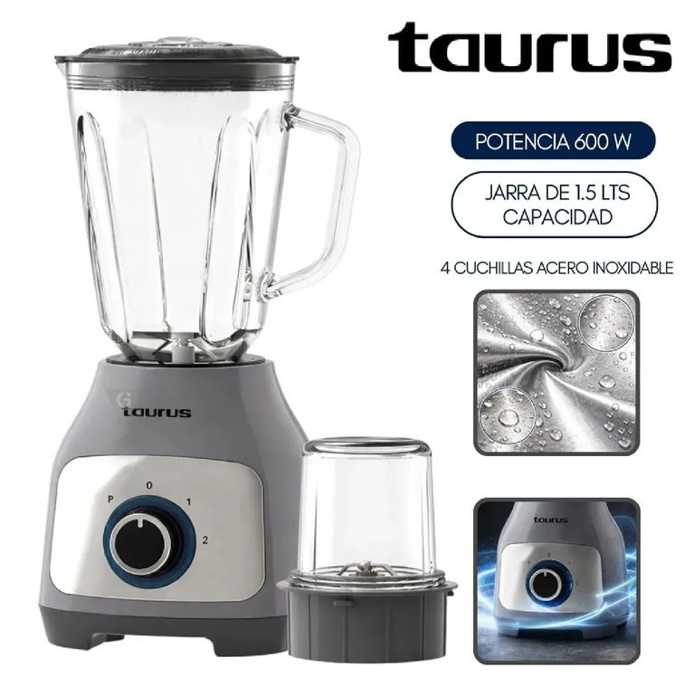 Nueva Licuadora Blender 600w Silver Premium 1.5L