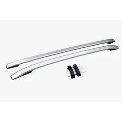 GENERICO - BARRAS LATERALES PARA FORD RANGER 2023 DE COLOR PLOMO