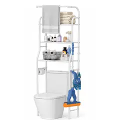 INSPIRA MARKET - Estante Organizador de Baño sobre Inodoro 3 Niveles