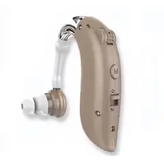 GENERICO - AUDIFONO AURICULAR PARA SORDERA SORDO RECARGABLE COLOR PIEL 72 HORAS