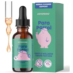 GENERICO - JoySpring ParaPatrol Mezcla de hierbas para niños suplemento líquido sin alcohol
