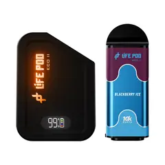 GENERICO - LIFE POD KIT 10K - MORA HELADA