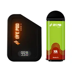 GENERICO - LIFE POD KIT 10K - KIWI CON BAYAS