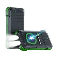 PREMIUM - Cargador Solar 40000mAh Power Bank Carga Rápida 22.5w Sanci
