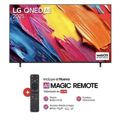 LG - Televisor QNED 55" Smart UHD 4K Thinq Ai 55QNED70ASA