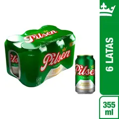 PILSEN CALLAO - Cerveza Pilsen Sixpack Lata 355 mL