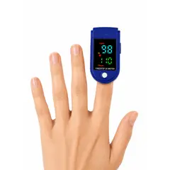 GENERICO - Oxímetro Digital Portátil P-01 para Dedo con Pantalla LED